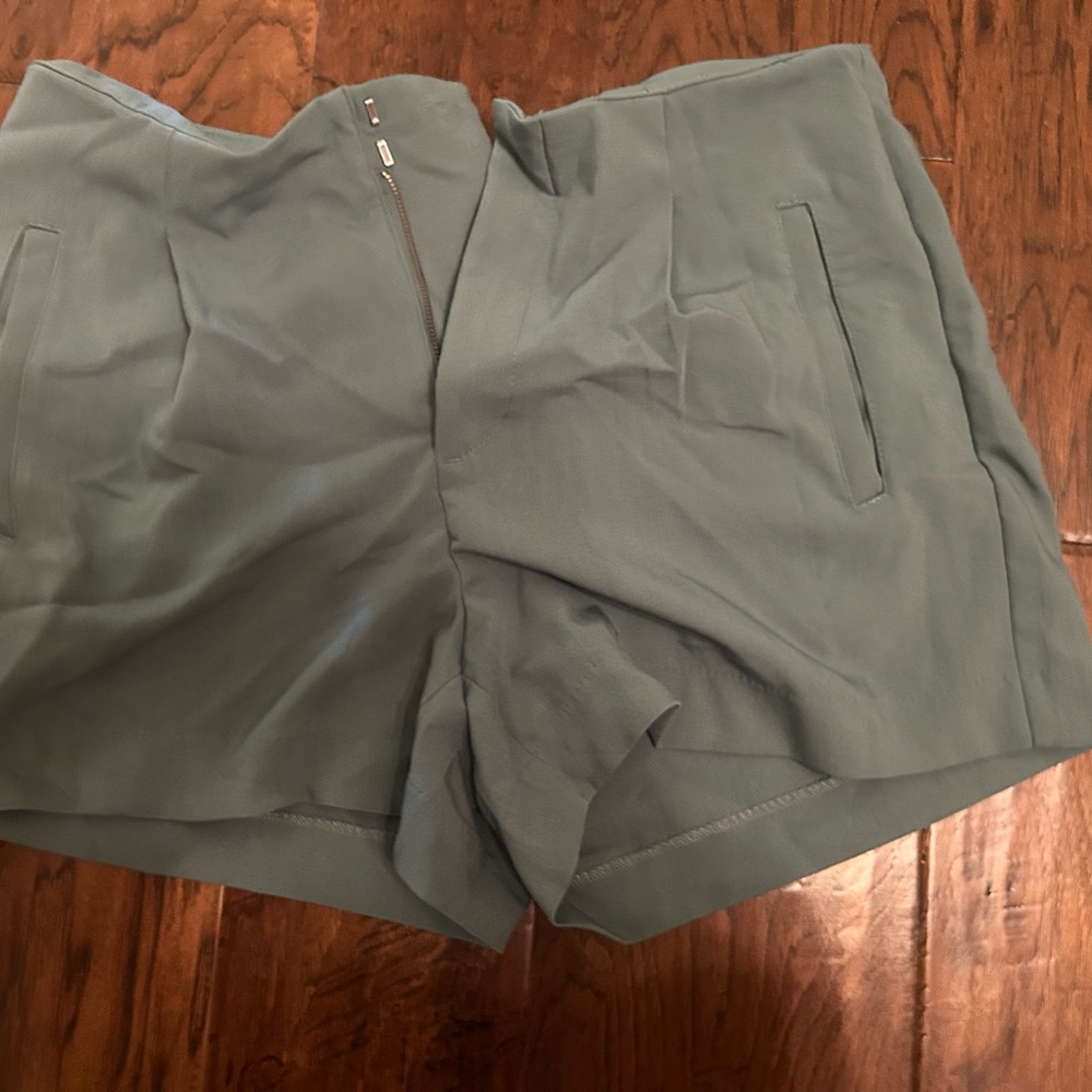 Women's Green Shorts